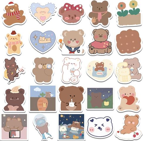 Kawaii Stickers, Anime Stickers, Cute Stickers Pack Kids Waterproof Sticker Aesthetic Vinyl Stickers, Skateboard Stickers for Teens Girls Kids (ins style02) in Saudi Arabia