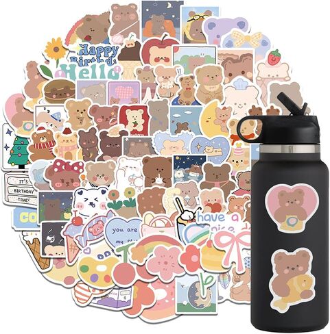Kawaii Stickers, Anime Stickers, Cute Stickers Pack Kids Waterproof Sticker Aesthetic Vinyl Stickers, Skateboard Stickers for Teens Girls Kids (ins style02) in Saudi Arabia