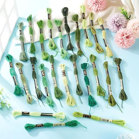 خيط تطريز Kissitty 24 Skeins سوار الصداقة السلسلة عبر خيوط غرزة حمراء خيوط اللون الأحمر لسلسلة الفنون الحرف اليدوية التطريز خياطة اللحف بالملابس زينة الشعر in Saudi Arabia