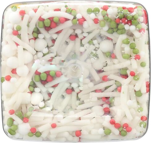 Supernatural Rainbow Nonpareils, Dye-Free Natural Sprinkles, Soy-Free, Gluten-Free, Vegan, Made in USA, 3oz in Saudi Arabia