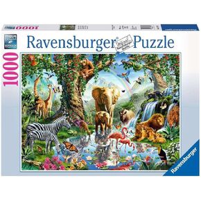 مغامرات Ravensburger في لغز Jigsaw Jungle-1000