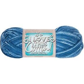 I Love This Cotton! Denim Blue #334 3 Oz Cotton Yarn 153 Yards