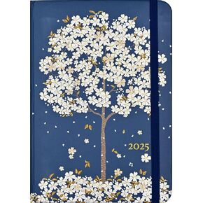 2025 Falling Blossoms Weekly Planner (16 months, Sept 2024 to Dec 2025)