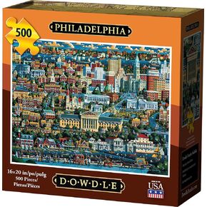 Dowdle Jigsaw Puzzle - Philadelphia - 500 قطعة