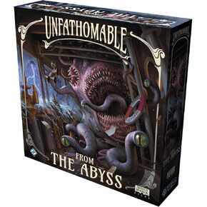 ألعاب Fantasy Flight Unflable: من توسيع لعبة Abyss Board - خطر أعمق على SS Atlantica! لعبة استراتيجية الرعب التعاونية ، تتراوح أعمارهم بين 14+ ، 3-6 لاعبين ، 2-4 ساعة وقت اللعب