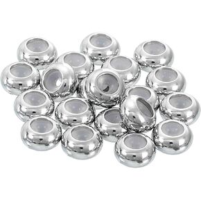 uxcell 20pcs 9mmx3mm insert stopber stopper justs justs justs ، heads leads leads leadable fold for silver make silver