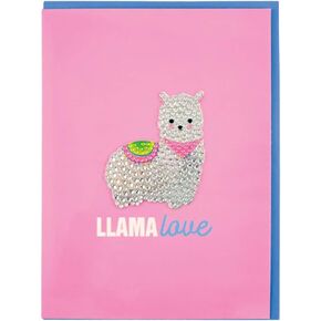 Iscream colorful "Panda Hugs" بطاقة معايدة مع شارات Pandacorn القابلة للإزالة