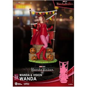 Beast Kingdom Toys Marvel WandaVision, Wanda AMA Stage D-Stage Figure Statue, DS-083