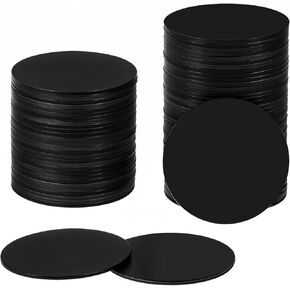 Simarro 50 PCS علامات NFC ، NTAG215 ملصقات علامات إعادة صياغة جولة NFC رقاقة بيضاء NFC ، 504 بايت الذاكرة متوافقة مع الهواتف والآميبو و NFC الممكّن