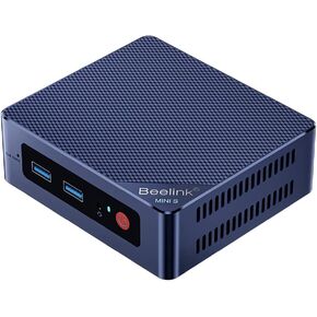 Beelink MINIS13 PRO Mini PC with Processor N150,16G DDR4 500G SSD Mini Desktop Computer, WiFi6, 1000M LAN, BT5.2 Dual HDMI Business Mini Computer