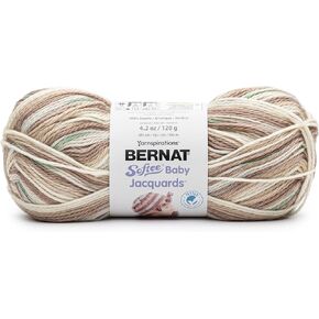 Bernat Softee Baby Jacquards Yarn-Treefort 161052-52001