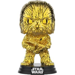 Funko Pop! Star Wars: Chewbacca Gold Chrome Galactic Convention