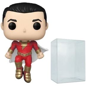 Pop! Movies: Shazam! Fury of The Gods - Shazam #1277 (Bundle with EcoTek Protector Case)