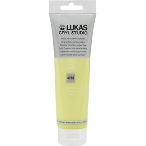 Lukas Cril Studio Artist Acrylic Paint ، Fern ، 125 ML Tube - Dailts عالية الصبغة للطلاء اللوحة القماشية ، والأعمال الكبيرة على نطاق واسع - وساطة متوسطة ، وتجفيف مائي ، وتجفيف سريع