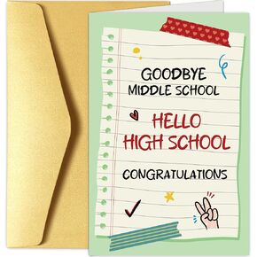 Chenive Fireman Congratulations Card, Firefighter Graduation Card, Graduation Cards for Fire Academy Students, Fireman Promotion Congrats Cards, New Firefighter Gift, You Did It