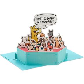Hallmark Paper Wonder Funny Mother's Day Pop Up Card (Dog's Favorite Thing) for Graduation, Birthdays, Celebrations