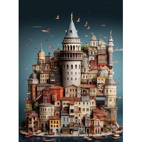 Anatolian Puzzle - Galata, 1000 Piece Jigsaw Puzzle, #1158