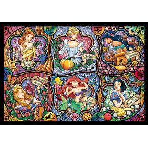 Tenyo Disney Brilliant Princess Contined Glass Gyutto Size Series Muzzle (500 قطعة)
