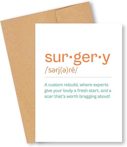 BounceBack Get Well Card: Perfect for Injury and Surgery Recovery, Funny, Motivation, Thoughtful, and More (Surgery) in Kuwait