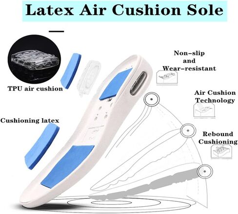 ZGDG Diabetic Shoes, Wide Width Adjustable Swollen Feet Walking Shoes for Women Edema Bunions Arthritis Plantar Fasciitis Hammertoe, Outdoor Indoor Non-Slip Sneakers in Kuwait