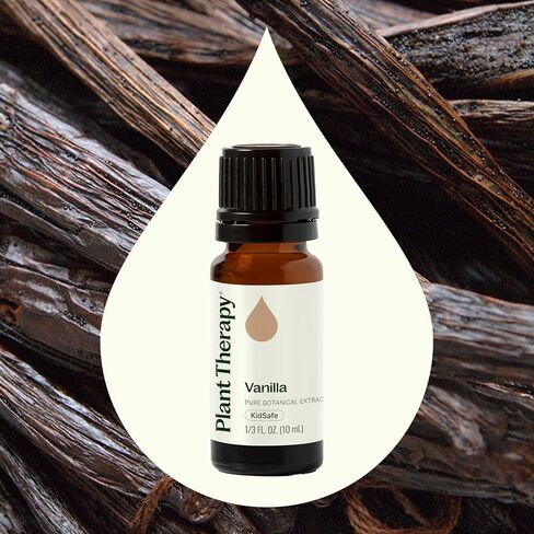 Plant Therapy Vanilla Extract 10 mL (1/3 oz) 100% Pure, Undiluted, Therapeutic Grade in Saudi Arabia