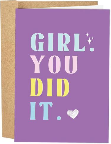 Funny Graduation Card for Him Her, High School College Grad Card, Happy Graduation Gift, Walk Across In Your Weird Hat and Wizard Robe in Saudi Arabia
