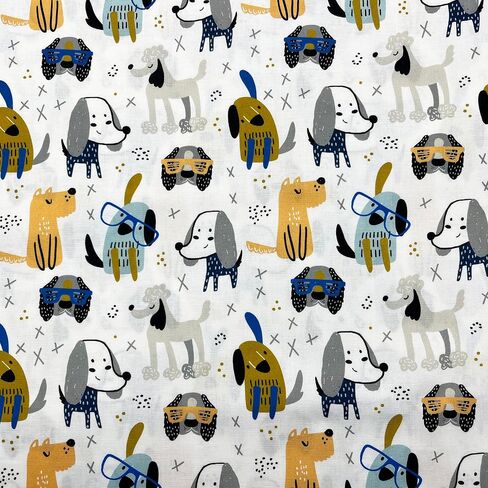 1 Yard (Pre-Cut) 43" x 36" (109cm x 91cm) Floral Cotton Quilting Sewing Fabric, DIY Sewing Patchwork Supplies for Face mask Clothing Handmade Craft&Home Decoration (Cute bee) in Saudi Arabia