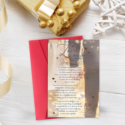 Cute Birthday Gift for Boyfriend Girlfriend,Funny Anniversary Cards for Husband Wife,Happy Anniversary Card & Gifts,Romantic Valentine's Day in Kuwait