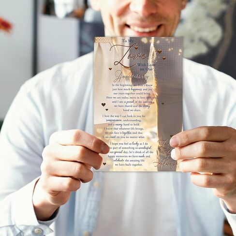 Cute Birthday Gift for Boyfriend Girlfriend,Funny Anniversary Cards for Husband Wife,Happy Anniversary Card & Gifts,Romantic Valentine's Day in Kuwait