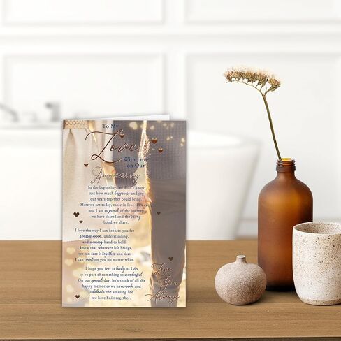 Cute Birthday Gift for Boyfriend Girlfriend,Funny Anniversary Cards for Husband Wife,Happy Anniversary Card & Gifts,Romantic Valentine's Day in Kuwait