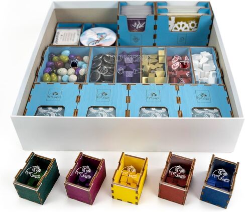 Wyrm Organizer for Wyrmspan (Sky Blue Deluxe) in Saudi Arabia