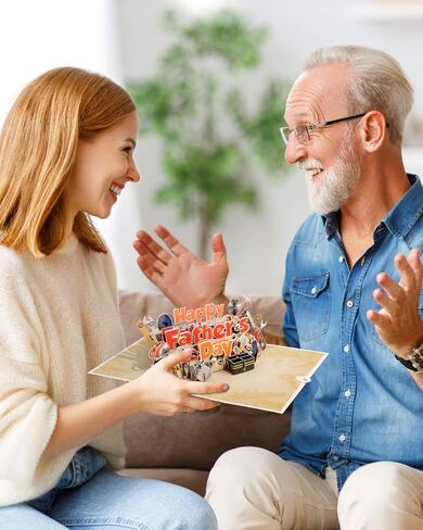Fathers Day Pop Up Card - Funny Happy Father’s Day Tool Theme 3D Greeting Card with Envelope and Blank Note for Dad Husband Grandpa Step Dad Men Him, from Son Wife Daughter Kids, FIX IT in Saudi Arabia
