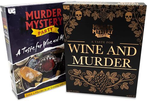 University Games Murder Mystery Party | Murder on Misty Island, 8 Adult Players, 8 Years and Up, in Kuwait