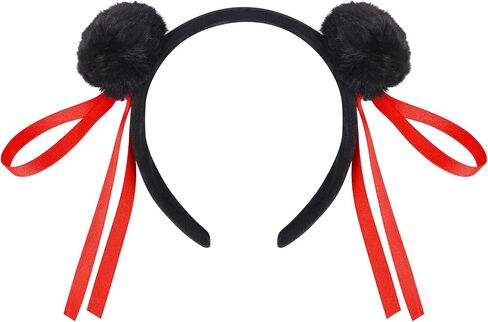 EVERMARKET Twin Bun Headband for Chinese Cartoon Costume,Buns Headband for Halloween Christmas Theme Party Supplies in Saudi Arabia