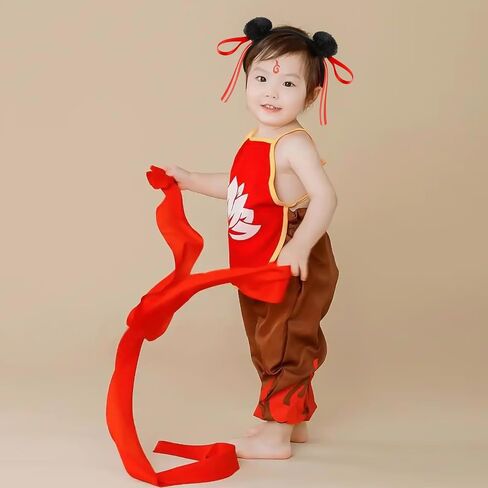 EVERMARKET Twin Bun Headband for Chinese Cartoon Costume,Buns Headband for Halloween Christmas Theme Party Supplies in Saudi Arabia