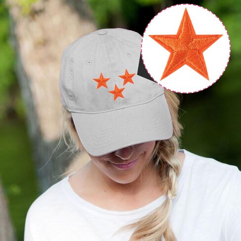 30 PCS Blue Star Iron on Patches ، Sew Sew Sewed On Star Patches ، بقع زين مطرزة للملابس ، الحقائب ، القبعات ، الجينز in Saudi Arabia