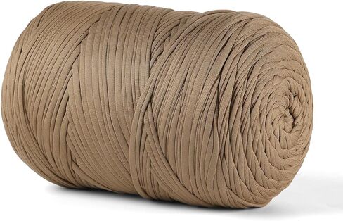 tirt yarn 800g/229yds ، نسيج tshirt تمتد لكيس/سلة/ديكور المنزل ، غزل سميك مع مزيج دنة البوليستر (أخضر الأفوكادو) in Kuwait