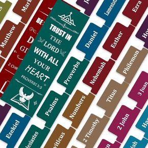 علامات تبويب الكتاب المقدس مع مرجعية مسيحية التصفيات الكتاب المقدس لتبطات الديانة ملصقات فهرس إعادة تحديد موقع ， من السهل قراءة وتطبيق علامات تبويب الكتاب المقدس للنساء والرجل