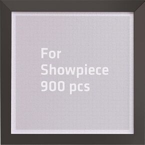 Pintoo Jigsaw Puzzle Frame مصممة خصيصًا لـ Pintoo's 900 Pitces فقط - بني داكن - سهلة وتجميع غير مطلوبة [W1187]