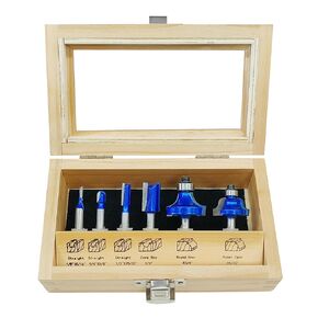 Router Bit Set,24pcs Tungsten Carbide Router Bits 1/4 Shank,Router Bits for Woodworking,for DIY,Beginners and Professional,Available for Solid Woods, Hard Woods, Chipboard, etc.