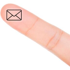 ملصقات مخطط البريد الإلكتروني ، 120 Clear Check Email Enveld Days Designer Planner Labels Scrapbooking Sticker