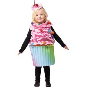 Rasta Imposta Ultimate Cupcake Halloween Kids Costume Desserts Cakes Pink Cupcakes Fun Cute Party Funny Dress Up Play Costumes, Child Size 3-6
