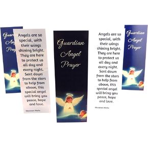 بطاقة صلاة الملاك Guardian Borkmark Bulk Pack Bundle Classic Christian Bedtime Prayer في الولايات المتحدة الأمريكية ، حزمة 5