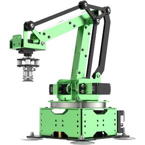 طقم الذراع الآلي ، Maxarm لبرمجة Arduino Python Programming ESP32 Open Source Smart Robot Arm مع الحافلة المؤازرة ، فوهة الشفط ، اتصال WiFi Bluetooth ، تعليم العلوم العلمية ، Starter Kit