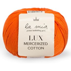 La Mia Lux Mercerized Cotton ، 1 skein ، قطن 100 ٪ ، 1.76 أوقية (50 جم) / 150 سنة (164 م) ، 2: الرياضة الدقيقة ، الأخضر الأصفر - 150