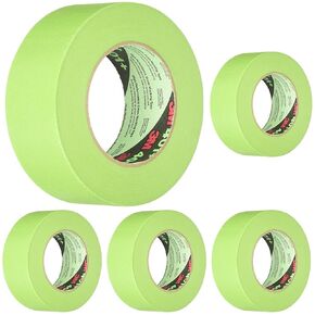 3M 401+ High Performance Masking Tape, 2 Inches x 60 Yards, Green