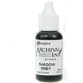 RANGER INDUSTRIES Shadow Grey Ranger Archival Pad Reinker .5oz