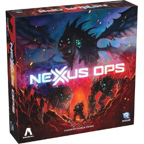 Renegade Game Studios: Nexus Ops - لعبة لوحة الإستراتيجية ، قم بإجراء المهام السرية والتحكم في المناجم لجمع روبيوم ، تتراوح أعمارهم بين 14+ ، 2-4 لاعبين ، 90 دقيقة