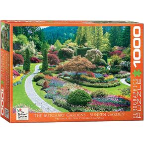 EuroGraphics Butchart Gardens - Sunken Garden Jigsaw Puzzle (1000-Piece)