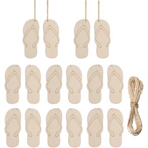 20pcs flip flip flop legh leghouts diy crable crafts 10 pairs blank slippers rodeen roden rowen for summer beach hawaii luau party decoration